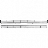 Coast To Coast Grille Insert - Chrome Plated ABS Plastic - IWCGI34