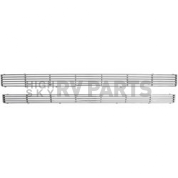 Coast To Coast Grille Insert - Chrome Plated ABS Plastic - IWCGI34