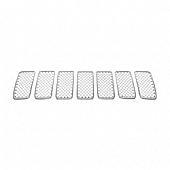 Coast To Coast Grille Insert - Chrome Plated ABS Plastic - ABS403