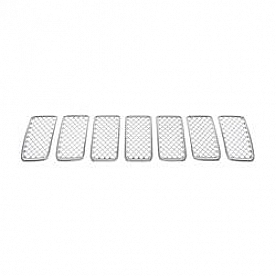 Coast To Coast Grille Insert - Chrome Plated ABS Plastic - ABS403