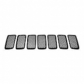Coast To Coast Grille Insert - Black ABS Plastic - ABS6403B