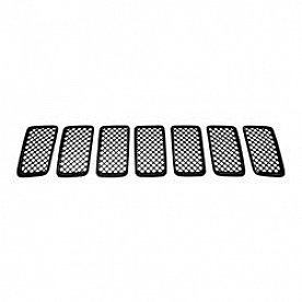 Coast To Coast Grille Insert - Black ABS Plastic - ABS6403B