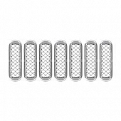 Coast To Coast Grille Insert - Chrome Plated ABS Plastic - ABS414