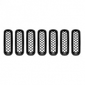 Coast To Coast Grille Insert - Black ABS Plastic - ABS6414B