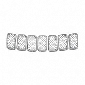 Coast To Coast Grille Insert - Chrome Plated ABS Plastic - ABS422