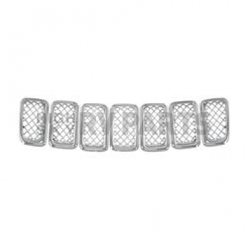 Coast To Coast Grille Insert - Chrome Plated ABS Plastic - ABS422