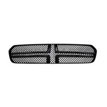 Coast To Coast Grille Insert - Black ABS Plastic - ABS6435B