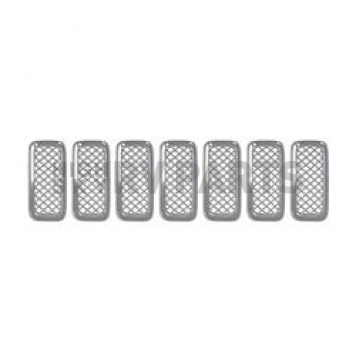 Coast To Coast Grille Insert - Chrome Plated ABS Plastic - ABS439