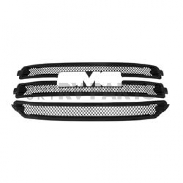 Coast To Coast Grille Insert - Black ABS Plastic - ABS6446B