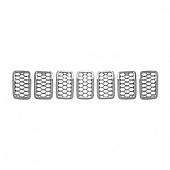 Coast To Coast Grille Insert - Chrome Plated ABS Plastic - ABS467