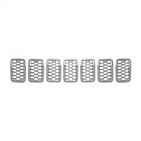Coast To Coast Grille Insert - Chrome Plated ABS Plastic - ABS467