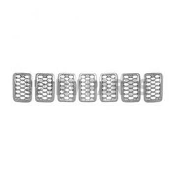 Coast To Coast Grille Insert - Chrome Plated ABS Plastic - ABS467