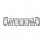 Coast To Coast Grille Insert - Chrome Plated ABS Plastic - ABS473