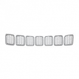Coast To Coast Grille Insert - Chrome Plated ABS Plastic - ABS478