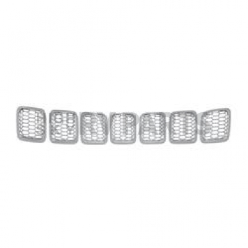 Coast To Coast Grille Insert - Chrome Plated ABS Plastic - ABS478