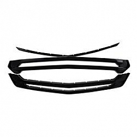 Coast To Coast Grille Insert - Black Gloss ABS Plastic - GI480BLK