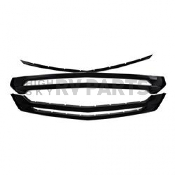 Coast To Coast Grille Insert - Black Gloss ABS Plastic - GI480BLK