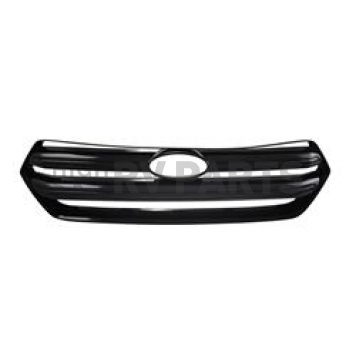 Coast To Coast Grille Insert - Black Gloss ABS Plastic - GI484BLK