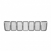 Coast To Coast Grille Insert - Chrome Plated ABS Plastic - ABS485