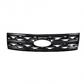 Coast To Coast Grille Insert - Black Gloss ABS Plastic - GI489BLK