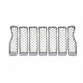 Coast To Coast Grille Insert - Chrome Plated ABS Plastic - ABS490
