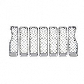 Coast To Coast Grille Insert - Chrome Plated ABS Plastic - ABS490