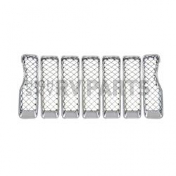 Coast To Coast Grille Insert - Chrome Plated ABS Plastic - ABS490