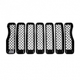 Coast To Coast Grille Insert - Black ABS Plastic - ABS6490B