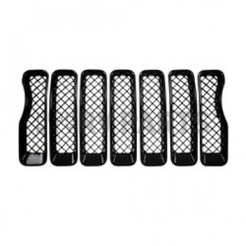 Coast To Coast Grille Insert - Black ABS Plastic - ABS6490B