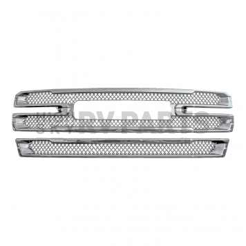 Coast To Coast Grille Insert - Chrome Plated ABS Plastic - IWCGI496