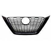 Coast To Coast Grille Insert - Black Gloss Plastic - IWCGI497BLK