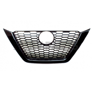Coast To Coast Grille Insert - Black Gloss Plastic - IWCGI497BLK