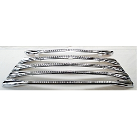 Coast To Coast Grille Insert - Chrome Plated Plastic - IWCGI499