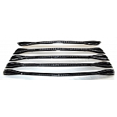 Coast To Coast Grille Insert - Black Gloss Plastic - IWCGI499BLK