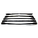 Coast To Coast Grille Insert - Black Gloss Plastic - IWCGI499BLK