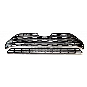 Coast To Coast Grille Insert - Black Gloss Plastic - IWCGI500BLK