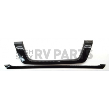 Coast To Coast Grille Insert - Black Gloss Plastic - IWCGI501BLK