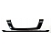 Coast To Coast Grille Insert - Black Gloss Plastic - IWCGI501BLK