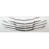 Coast To Coast Grille Insert - Chrome Plated Plastic - IWCGI504
