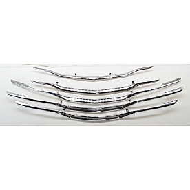 Coast To Coast Grille Insert - Chrome Plated Plastic - IWCGI504
