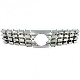 Coast To Coast Grille Insert - Chrome Plated ABS Plastic - IWCGI60