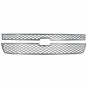 Coast To Coast Grille Insert - Chrome Plated ABS Plastic - IWCGI64
