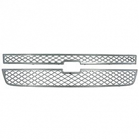 Coast To Coast Grille Insert - Chrome Plated ABS Plastic - IWCGI64