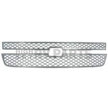 Coast To Coast Grille Insert - Chrome Plated ABS Plastic - IWCGI64