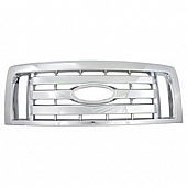 Coast To Coast Grille Insert - Chrome Plated ABS Plastic - IWCGI73