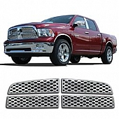 Coast To Coast Grille Insert - Chrome Plated ABS Plastic - IWCGI74