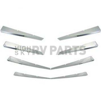 Coast To Coast Grille Insert - Chrome Plated ABS Plastic - IWCGI76