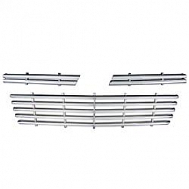 Coast To Coast Grille Insert - Chrome Plated ABS Plastic - IWCGI80