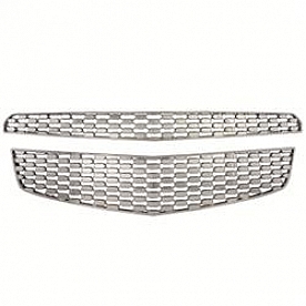 Coast To Coast Grille Insert - Chrome Plated ABS Plastic - IWCGI82