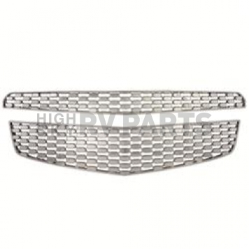 Coast To Coast Grille Insert - Chrome Plated ABS Plastic - IWCGI82X